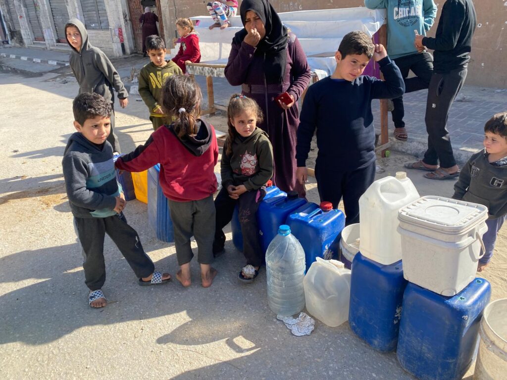 Gaza Water Distribution - Ramadan 2025